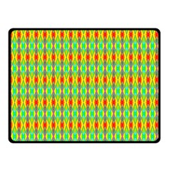 Neon Angles Double Sided Fleece Blanket (small)  by Thespacecampers