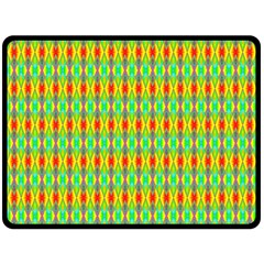 Neon Angles Double Sided Fleece Blanket (large)  by Thespacecampers