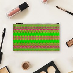 Neon Hopes Cosmetic Bag (small) by Thespacecampers