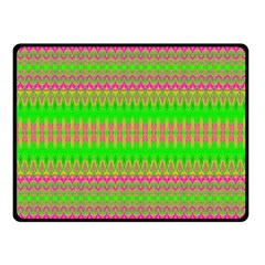 Neon Hopes Fleece Blanket (small) by Thespacecampers