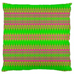 Neon Hopes Large Cushion Case (one Side) by Thespacecampers