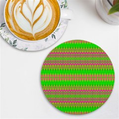 Neon Hopes Uv Print Round Tile Coaster