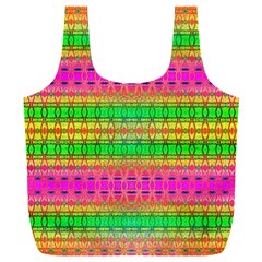 Peace And Love Full Print Recycle Bag (xxxl) by Thespacecampers