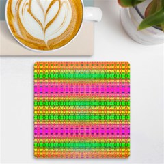 Peace And Love Uv Print Square Tile Coaster 