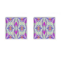 Peaceful Purp Cufflinks (square) by Thespacecampers