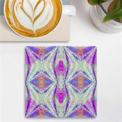 Peaceful Purp Uv Print Square Tile Coaster 