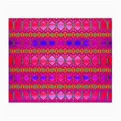 Pink Mirrors Small Glasses Cloth (2 Sides) by Thespacecampers