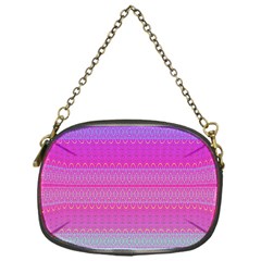 Pink Paradise Chain Purse (one Side) by Thespacecampers