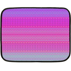 Pink Paradise Double Sided Fleece Blanket (mini)  by Thespacecampers