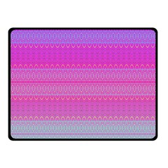 Pink Paradise Double Sided Fleece Blanket (small)  by Thespacecampers