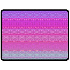 Pink Paradise Double Sided Fleece Blanket (large)  by Thespacecampers