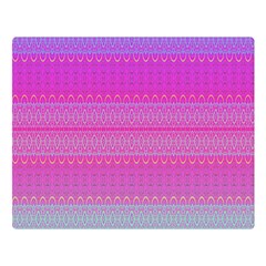 Pink Paradise Double Sided Flano Blanket (large)  by Thespacecampers