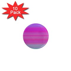 Pink Paradise 1  Mini Magnet (10 Pack)  by Thespacecampers