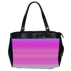 Pink Paradise Oversize Office Handbag (2 Sides) by Thespacecampers