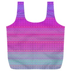 Pink Paradise Full Print Recycle Bag (xxxl) by Thespacecampers