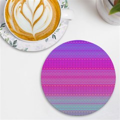 Pink Paradise Uv Print Round Tile Coaster