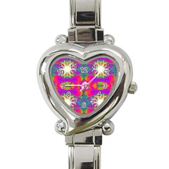 Plasma Ball Heart Italian Charm Watch by Thespacecampers