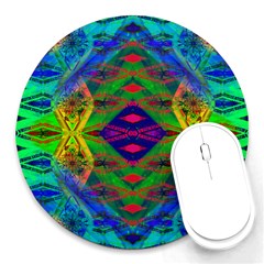 Portal Pieces Round Mousepads by Thespacecampers