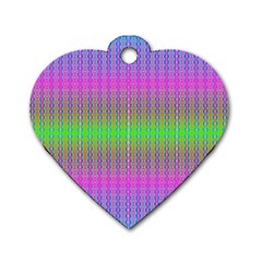 Positive Intentions Dog Tag Heart (two Sides) by Thespacecampers