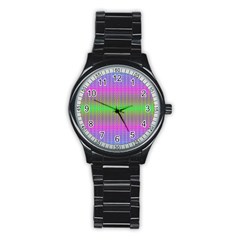 Positive Intentions Stainless Steel Round Watch by Thespacecampers