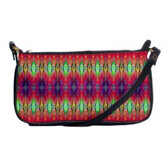 Psychedelic Synergy Shoulder Clutch Bag by Thespacecampers