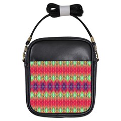 Psychedelic Synergy Girls Sling Bag by Thespacecampers