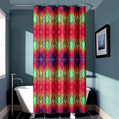 Psychedelic Synergy Shower Curtain 36  X 72  (stall)  by Thespacecampers