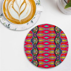 Psychedelio Uv Print Round Tile Coaster