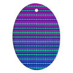 Purple Wubz Ornament (oval) by Thespacecampers