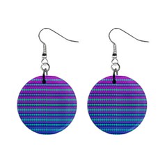 Purple Wubz Mini Button Earrings by Thespacecampers