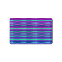 Purple Wubz Magnet (name Card) by Thespacecampers