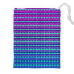 Purple Wubz Drawstring Pouch (5xl) by Thespacecampers