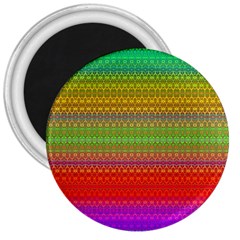 Rainbow Road 3  Magnets by Thespacecampers