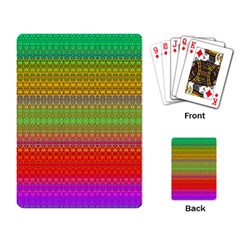 Rainbow Road Playing Cards Single Design (rectangle) by Thespacecampers