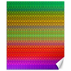 Rainbow Road Canvas 8  X 10  by Thespacecampers