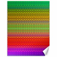 Rainbow Road Canvas 18  X 24  by Thespacecampers