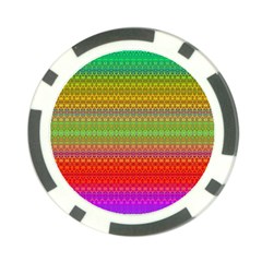 Rainbow Road Poker Chip Card Guard by Thespacecampers