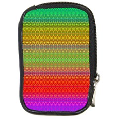 Rainbow Road Compact Camera Leather Case by Thespacecampers