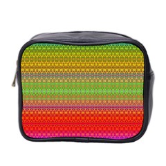 Rainbow Road Mini Toiletries Bag (two Sides)