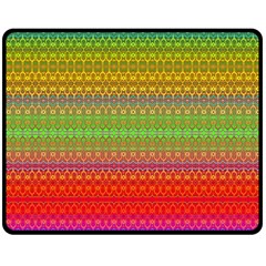 Rainbow Road Fleece Blanket (medium)  by Thespacecampers