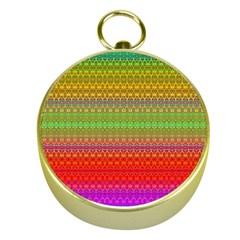 Rainbow Road Gold Compasses by Thespacecampers