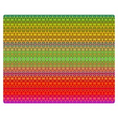 Rainbow Road Double Sided Flano Blanket (medium)  by Thespacecampers