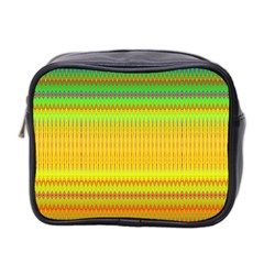 Rippled Memory Mini Toiletries Bag (two Sides) by Thespacecampers