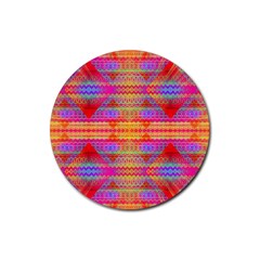 Sherburst Rubber Round Coaster (4 Pack) by Thespacecampers