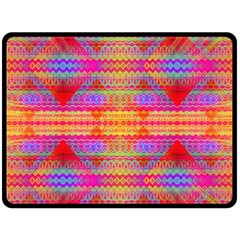 Sherburst Double Sided Fleece Blanket (large)  by Thespacecampers