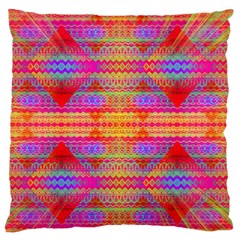 Sherburst Large Flano Cushion Case (two Sides) by Thespacecampers