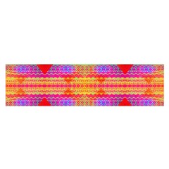 Sherburst Oblong Satin Scarf (16  X 60 )