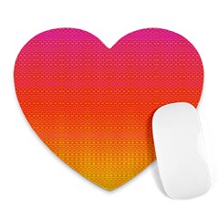 Sunrise Party Heart Mousepads by Thespacecampers