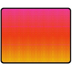 Sunrise Party Double Sided Fleece Blanket (Medium) 