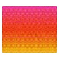 Sunrise Party Double Sided Flano Blanket (Small) 